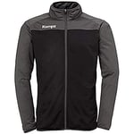 Kempa Prime Poly Jacket Veste Homme, Noir/Anthracite, XXXL