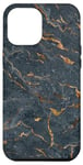 Coque pour iPhone 12 Pro Max Mobile Phone Case with Green Printed Graphic Design Marble