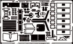 Accessoires Eduard 35113 - 1:35 Sd.Kfz. 251/1 Ausf. D Kit De Détail - Neuf