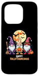 Coque pour iPhone 15 Pro Happy HalloThanks Mas 2024 Gnomes Halloween Thanksgiving