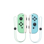 Nintendo Switch-kontroller Joycon trådlös Bluetooth-spelkontroll fjärrväckning med rep green+blue green+blue