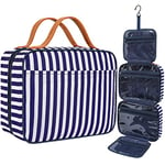 IDEATECH Trousse de Toilette Voyage pour Homme et Femme, Sac de Toilette Imperméable et Suspendu, Trousse Maquillage