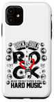 Coque pour iPhone 11 Rock and Roll Graphic Tees - I Love Rock N' Roll Designs