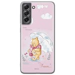 ERT GROUP mobile phone case for Samsung S21 FE original and officially Licensed Disney pattern Winnie the Pooh and friends 009 optimally adapted to the shape of the mobile phone, case made of TPU