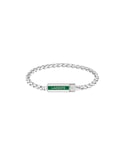 Lacoste Bracelet en chaîne pour Homme Collection Spelt en Acier inoxidable - Disponible en différentes couleurs