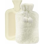 Tigrezy - Bouillotte Eau Chaude,2L Bouteille D'eau Chaude,Bouillotte Peluche Eau Chaude,Aide à fournir Les Plus de Chaleur et de Confort,Idéal Les