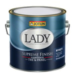 Jotun Lady supreme finish 80 superblank hvit 2,7l 