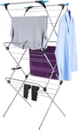 Minky 3 Tier Plus Clothes Airer, Silver