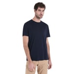 icebreaker Merino 150 Tech Lite III SS Tee - T-shirt en laine mérinos homme Midnight Navy XL