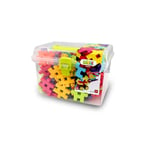 Meli Maxi Travel Box 110-110 Blocs de Construction colorés pour Jeux créatifs - avec boîte de Voyage Pratique