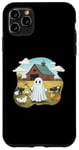 iPhone 11 Pro Max Funny Ghost Farmer Halloween Barnyard Farm Animal Cute Ghost Case