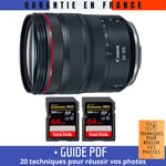 Canon RF 24-105 mm f/4L IS USM + 2 SanDisk 64GB Extreme PRO UHS-II 300 MB/s + Guide PDF '20 TECHNIQUES POUR RÉUSSIR VOS PHOTOS