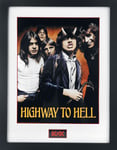 AC/DC Highway To Hell Wall Picture multicolour