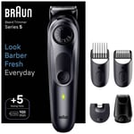 Tondeuse à Barbe Braun - Series 5 BT5420 - Noir - 40 Réglages de Longueur - 100 min d'Autonomie