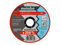 Metabo M-Calibur Tf 41 - Skjæreplate - For Acid-Resistant Steel, Inox Steel, Rust, Spring Steel, Tool Steel, High-Alloy Steels - 125 Mm