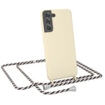 Easy case for Samsung Galaxy S21 FE phone case with phone chain for hanging TPU