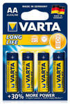 VARTA Longlife 4106 batteri - 4 x AA-type - Alkalisk