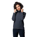 Jack Wolfskin Jwp Hardshell Veste Femme Night Blue FR: M (Taille Fabricant: M)