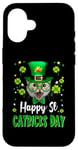 Coque pour iPhone 16 Cat St Patricks Day St Catricks Day Lucky Charm Cats Lovers