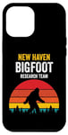 Coque pour iPhone 12 Pro Max Équipe de recherche Bigfoot de New Haven, Big Foot