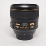 Nikon Used AF-S Nikkor 85mm f/1.4G Telephoto Prime Lens