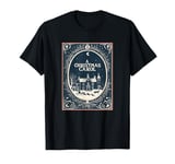 A Christmas Carol Book Cover - Winter Wonderland Sleigh T-Shirt