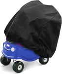 Water Resistant Cozy Coupe Car Cover, Kids Ride-On Toy Protection, Black