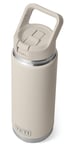 Yeti Rambler 26 Oz/0,8 liter Colour Straw Bottle vattenflaska Ljus beige OneSize - Fri frakt