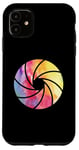 Coque pour iPhone 11 Objectif Tie Dye pour photographe