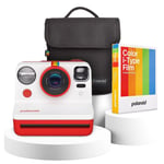 Polaroid Now Gen 2 Instant Camera Bundle - RED - Includes -Camera, Film & Case