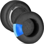 Coussinets de Rechange Corsair Virtuoso Oreillettes,Coussinets d'oreille pour Casque de Jeu Corsair Virtuoso RGB sans Fil SE (Filet de Football Noir refroidissant)