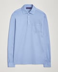 Ralph Lauren Purple Label Long Sleeve Polo Light Blue