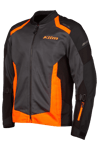 Klim Induction MC-Jacka Svart-Strike Orange""