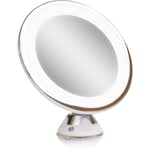 RIO Multi-Use Led Mirror Kosmetikspejl med sugekop og magnetfæste 1 stk.