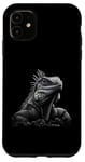 iPhone 11 Cuban Rock Iguana Shirt Gothic Reptile Keeper Pet Owner Art Case