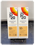 2 x Riemann P20 | Sensitive Face | SPF50+ Sunscreen Cream | 50 g