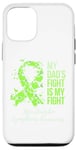 Coque pour iPhone 12/12 Pro My Father's Fight Is My Fight Non-Hodgkin Lymphoma Sensibilisation au Lymphoma