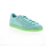 Puma Suede Classic XXI 37491571 Mens Green Suede Lifestyle Trainers Shoes