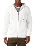 JACK & JONES JJESTAR Basic Sweat Zip Hood Noos Blouson À Capuche, Cloud Dancer, L Homme