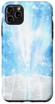 iPhone 11 Pro Max Catholicism Open Bible Rays Spiritual Divine Case