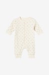 Name it baby - Pyjamas nbfNightsuit Zip Buttercream Floral - Vit