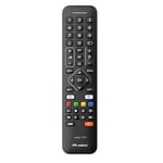 Télécommande universelle Meliconi Easy TV+ pour TV Noir