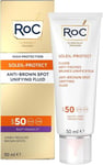 RoC - Soleil-Protect Unifying Fluid Anti-Brown Spots SPF50 - Powerful Sun... 