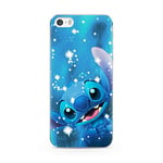 ERT GROUP Coque de téléphone Portable pour Apple Iphone 5/5S/SE Original et sous Licence Officielle Disney Motif Stitch 002 Parfaitement adapté à la Forme du téléphone Portable, Coque en TPU