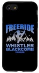 Coque pour iPhone SE (2020) / 7 / 8 Freeride Snowboard Sifflet Blackcomb Canada