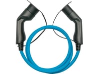 Kabelmeister® E-Auto-Ladekabel Mode 3, Typ 2 Stecker An Buchse, 3-Phasig, 32 A, 22 Kw, Blau, 2,5M