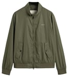 GANT Men's Lightweight Harrington Jacket, Juniper Green, 3XL