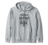 Jehovah's Witness Trust In Jehovah JW ORG JW Zip Hoodie