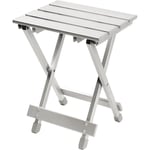 Bo-Camp Fällbar Campingpall/Bord Aluminium Grå 60 kg 1404354