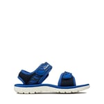 Clarks Boy's Surfing Tide Sling Back Sandals, Blue Navy Combi Navy Combi, 10 UK Child